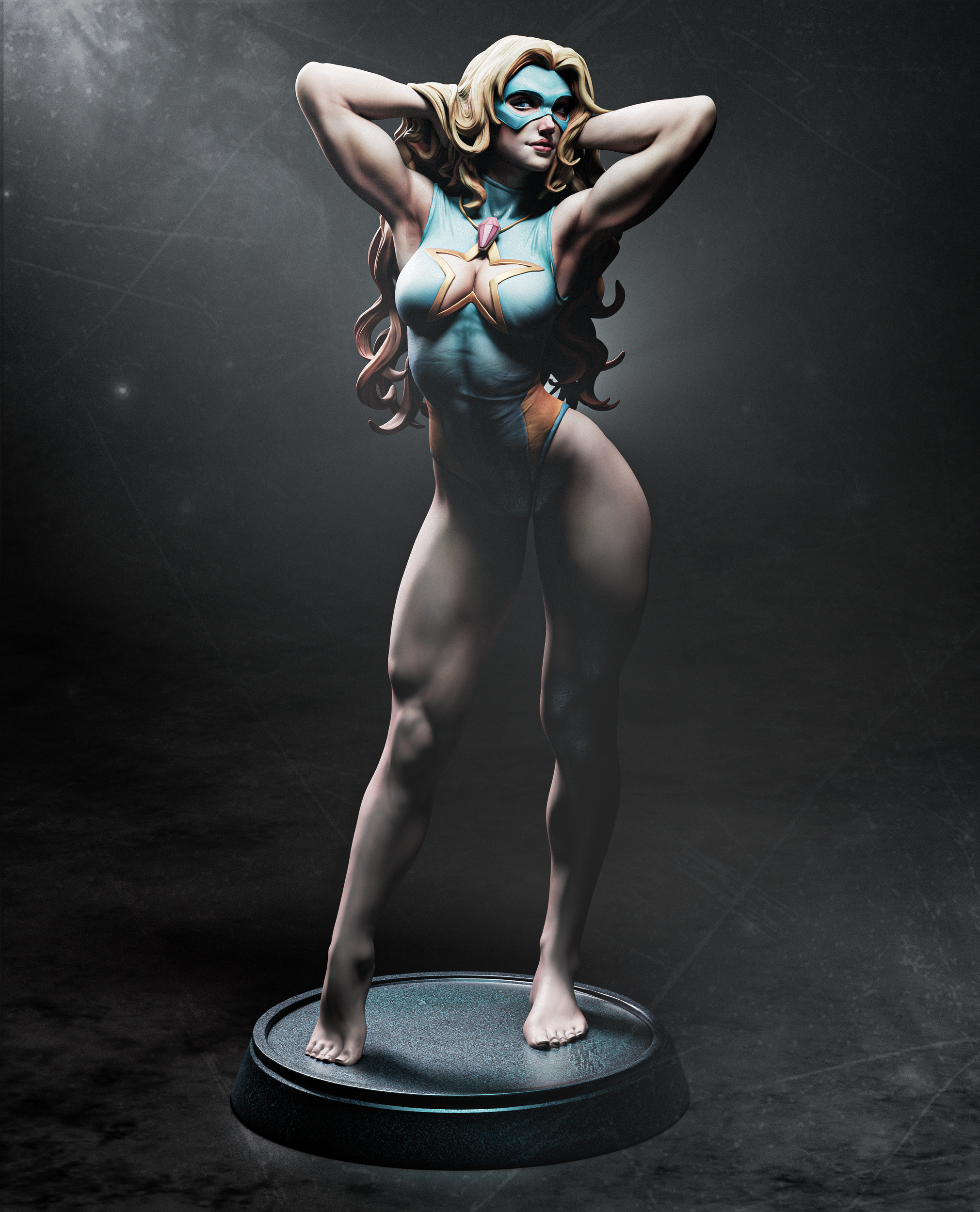 Azure Star Sentinel | 1/6 Unpainted Resin Kit Model