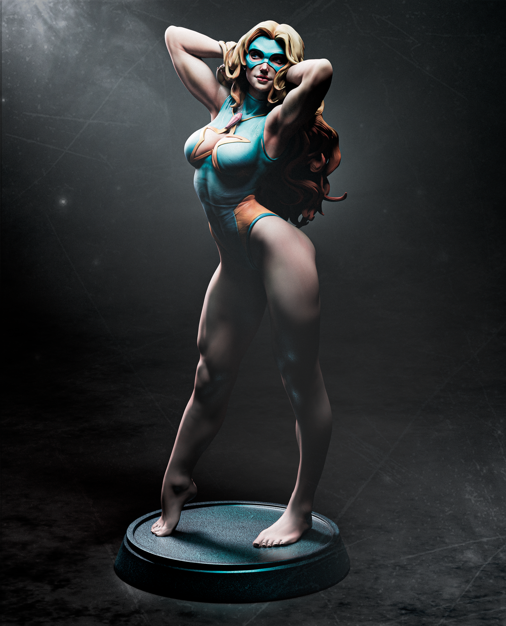 Azure Star Sentinel | 1/6 Unpainted Resin Kit Model
