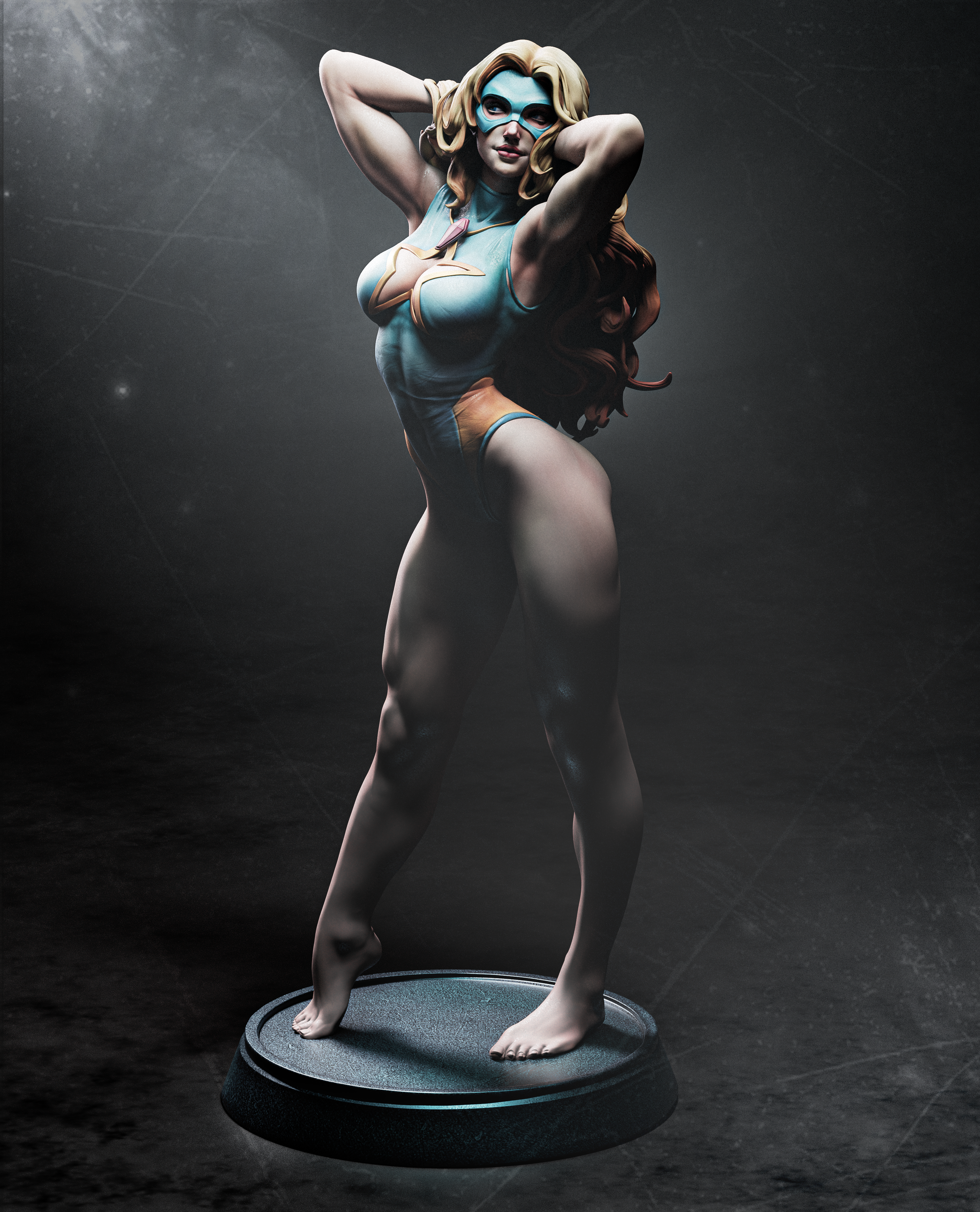 Azure Star Sentinel | 1/6 Unpainted Resin Kit Model