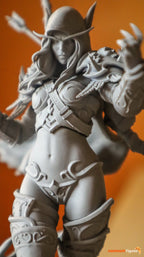 Stormclaw Huntress | 1/10 Unpainted Resin Kit Model