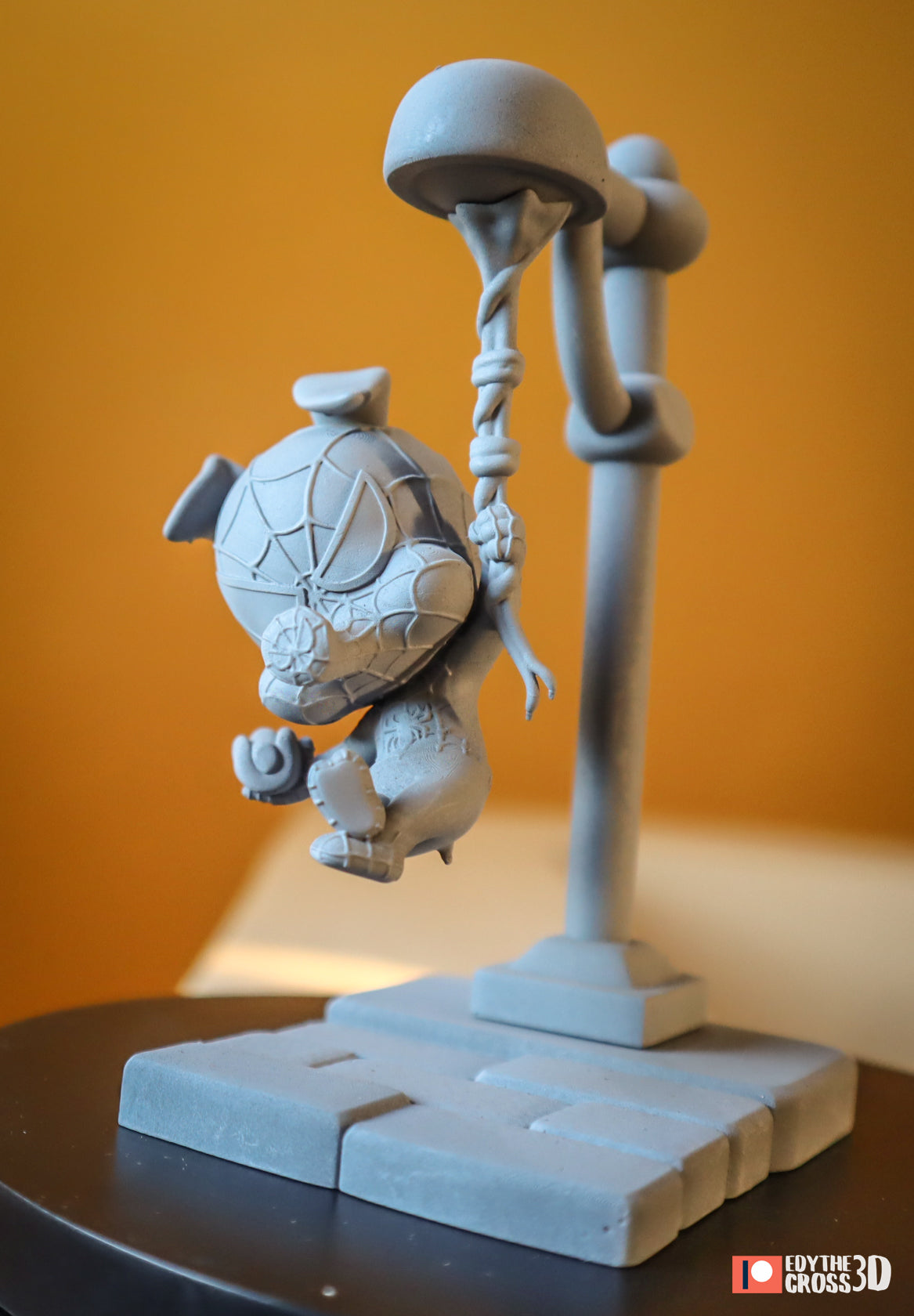 Silken Shadow Acrobat | Chibi Unpainted Resin Kit Model