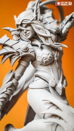 Stormveil Valkyrie | 75mm & 178mm Unpainted Resin Kit Model