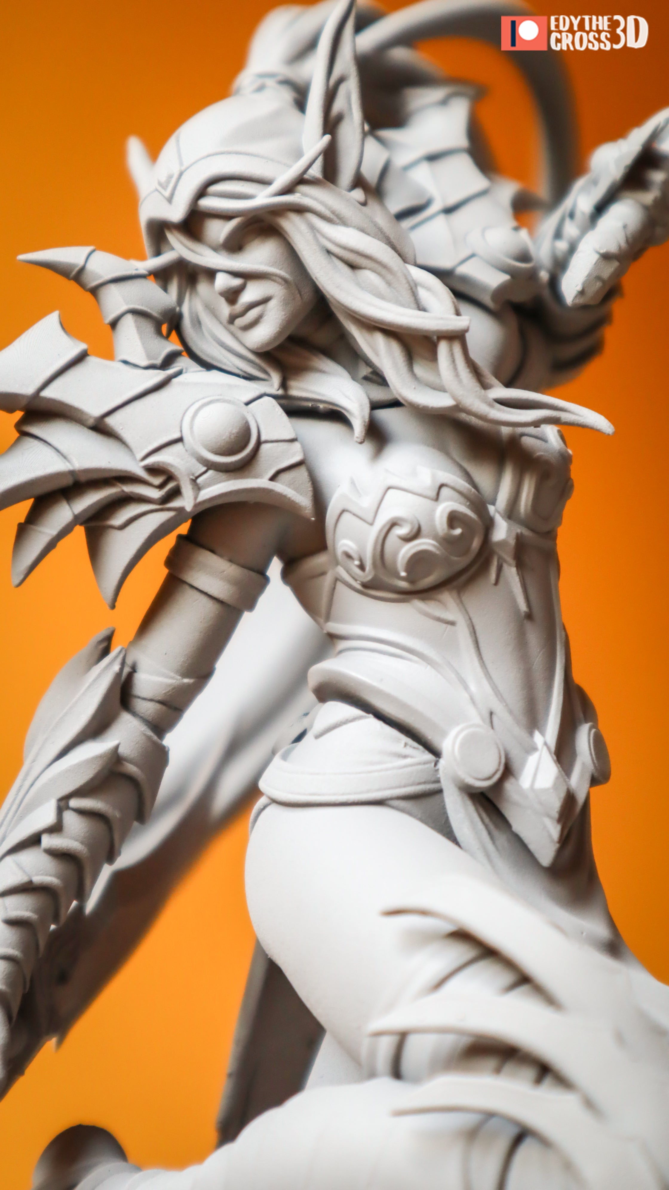 Stormveil Valkyrie | 75mm & 178mm Unpainted Resin Kit Model