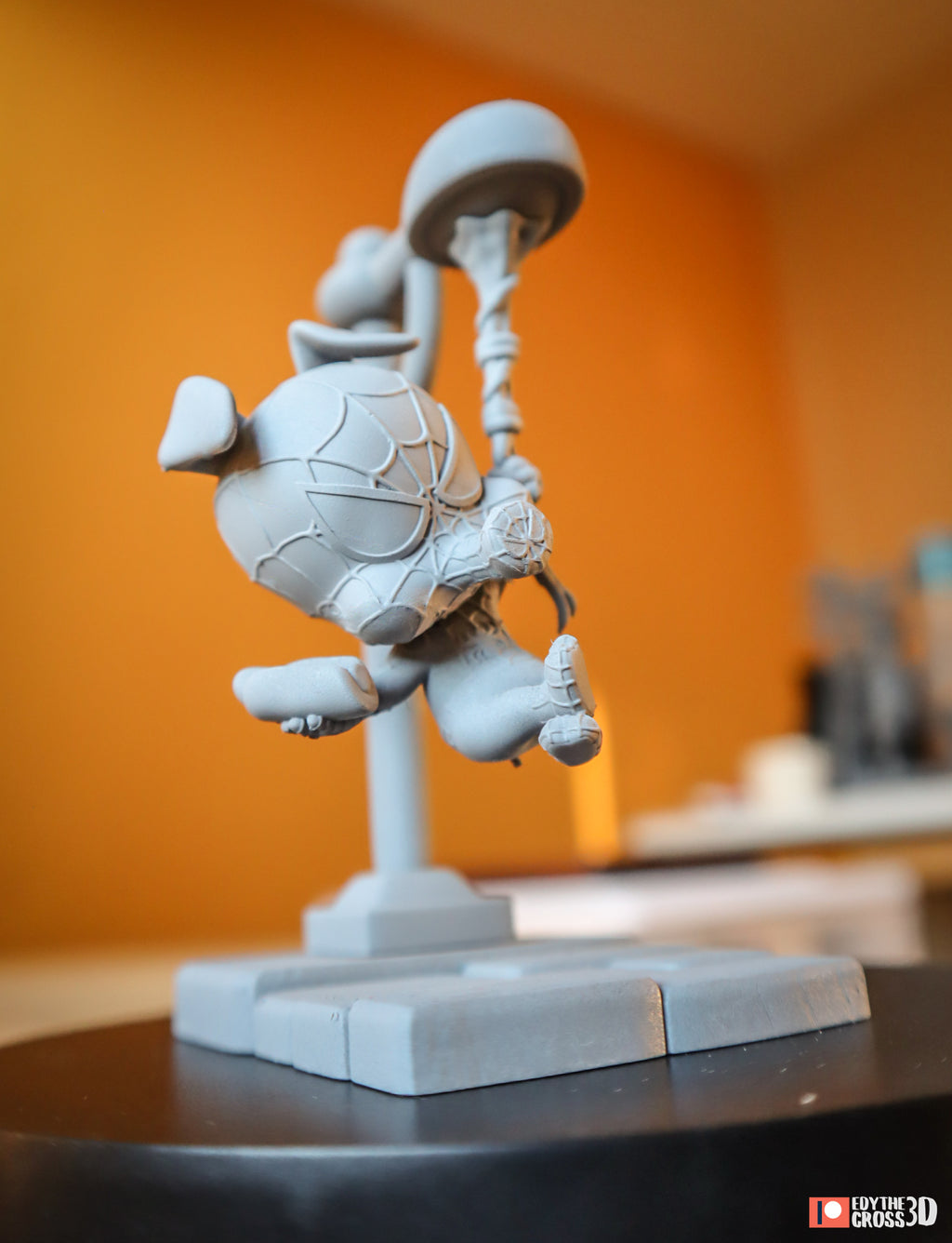 Silken Shadow Acrobat | Chibi Unpainted Resin Kit Model