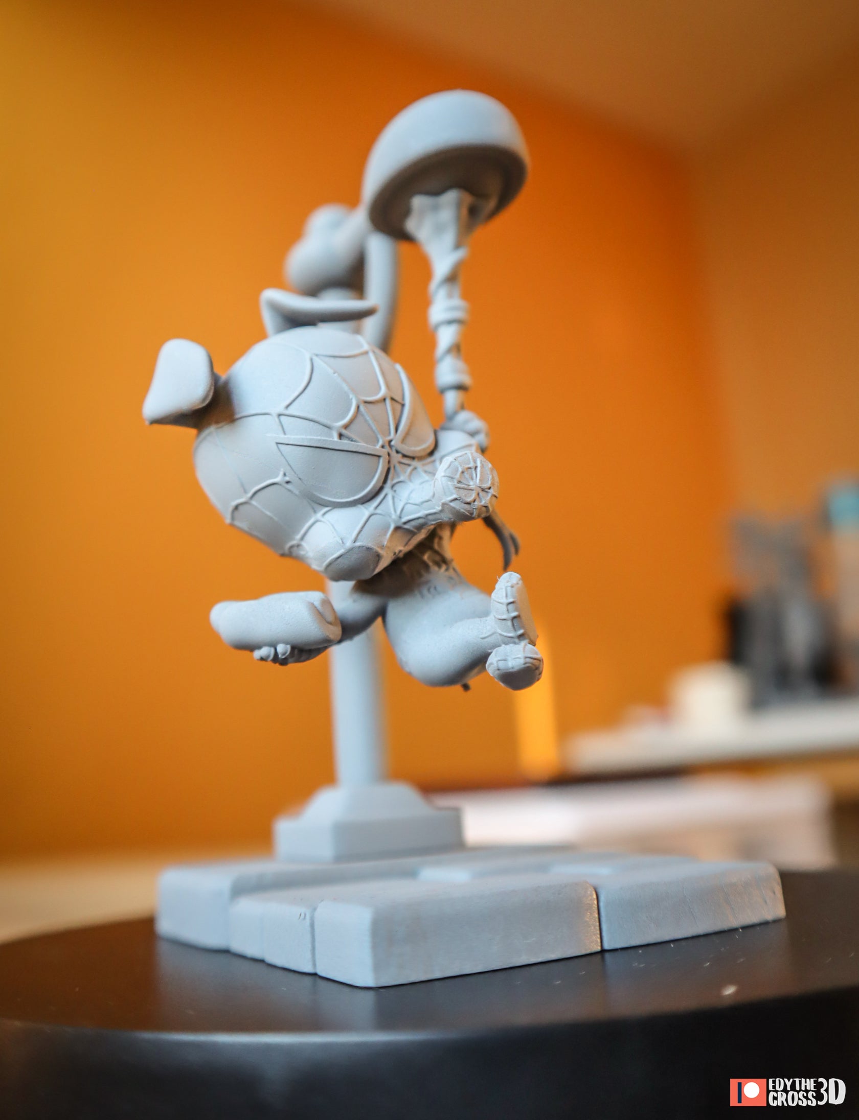 Silken Shadow Acrobat | Chibi Unpainted Resin Kit Model