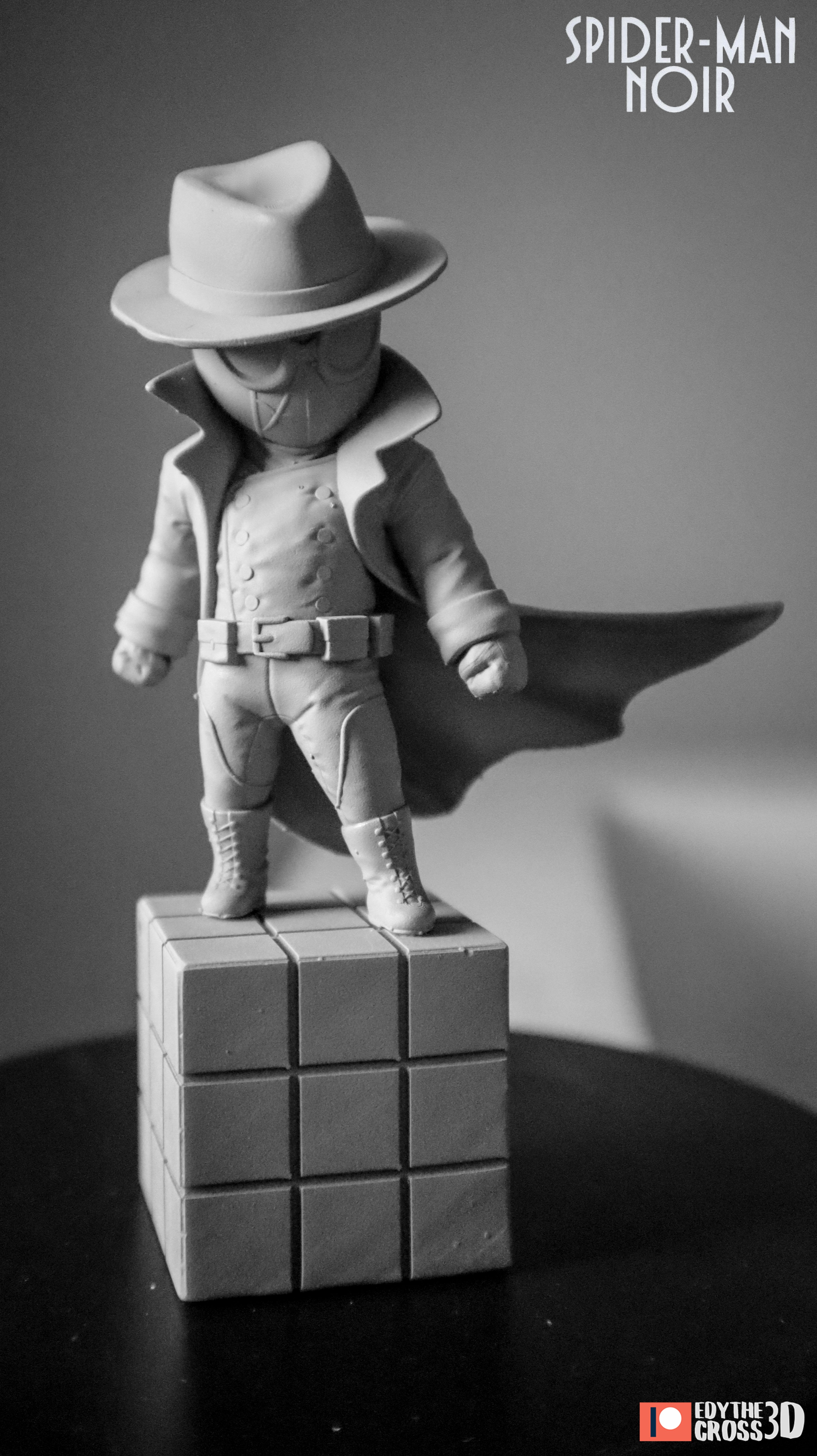 Shadowveil Enforcer | Chibi Unpainted Resin Kit Model