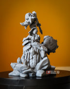 Gearbreaker Vanguard | Chibi Unpainted Resin Kit Model
