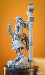 Moonscythe Warden | 1/10 Unpainted Resin Kit Model