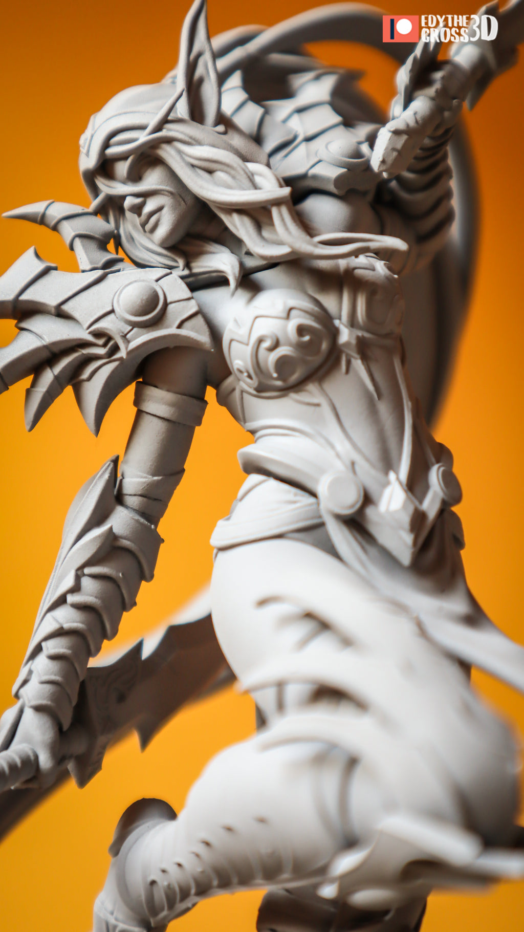 Stormveil Valkyrie | 75mm & 178mm Unpainted Resin Kit Model