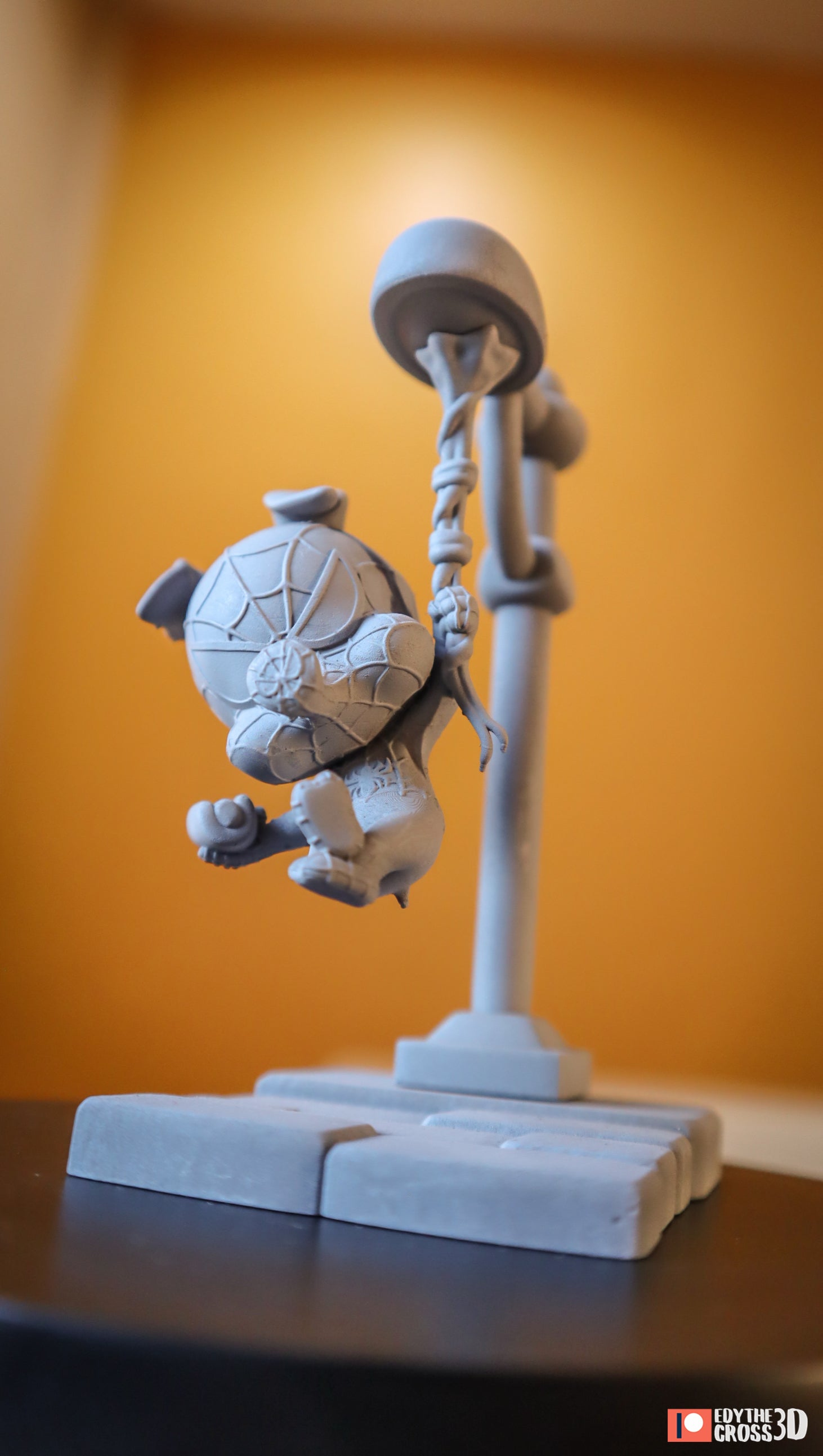 Silken Shadow Acrobat | Chibi Unpainted Resin Kit Model