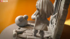 Mossveil Ruins Wanderer | Chibi Unpainted Resin Kit Model