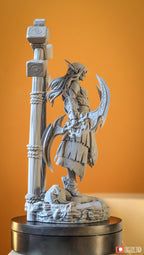 Moonscythe Warden | 1/10 Unpainted Resin Kit Model