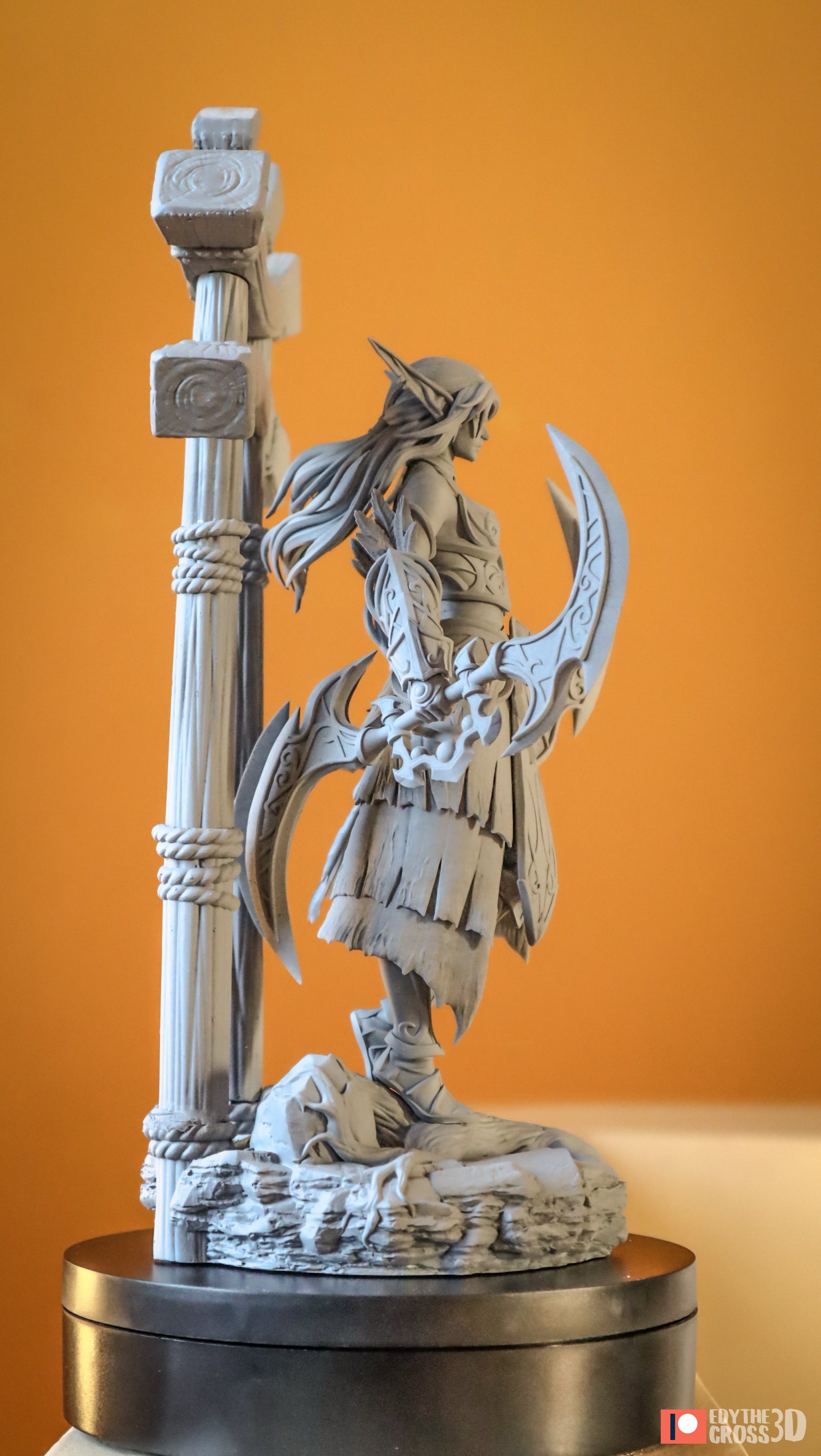 Moonscythe Warden | 1/10 Unpainted Resin Kit Model