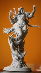 Stormclaw Huntress | 1/10 Unpainted Resin Kit Model