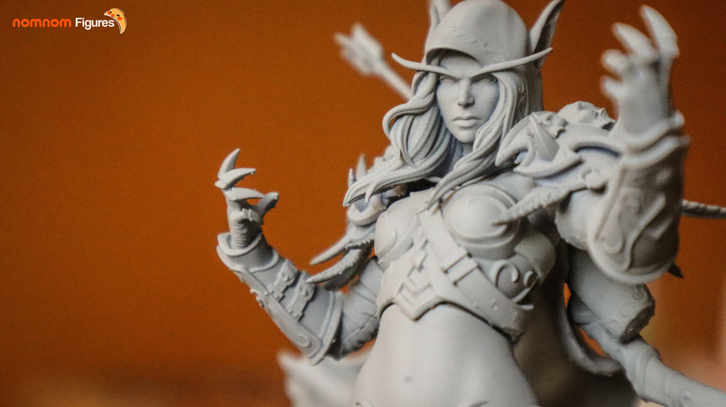 Stormclaw Huntress | 1/10 Unpainted Resin Kit Model