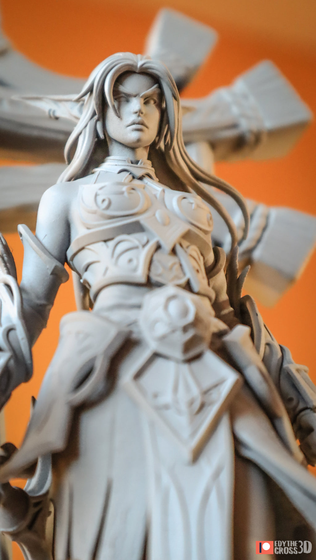 Moonscythe Warden | 1/10 Unpainted Resin Kit Model