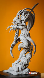 Stormveil Valkyrie | 75mm & 178mm Unpainted Resin Kit Model