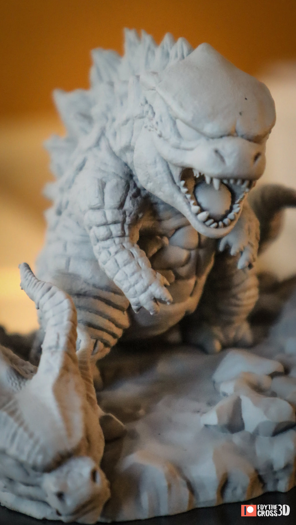 Primal Apex Clash | Chibi Unpainted Resin Kit Model