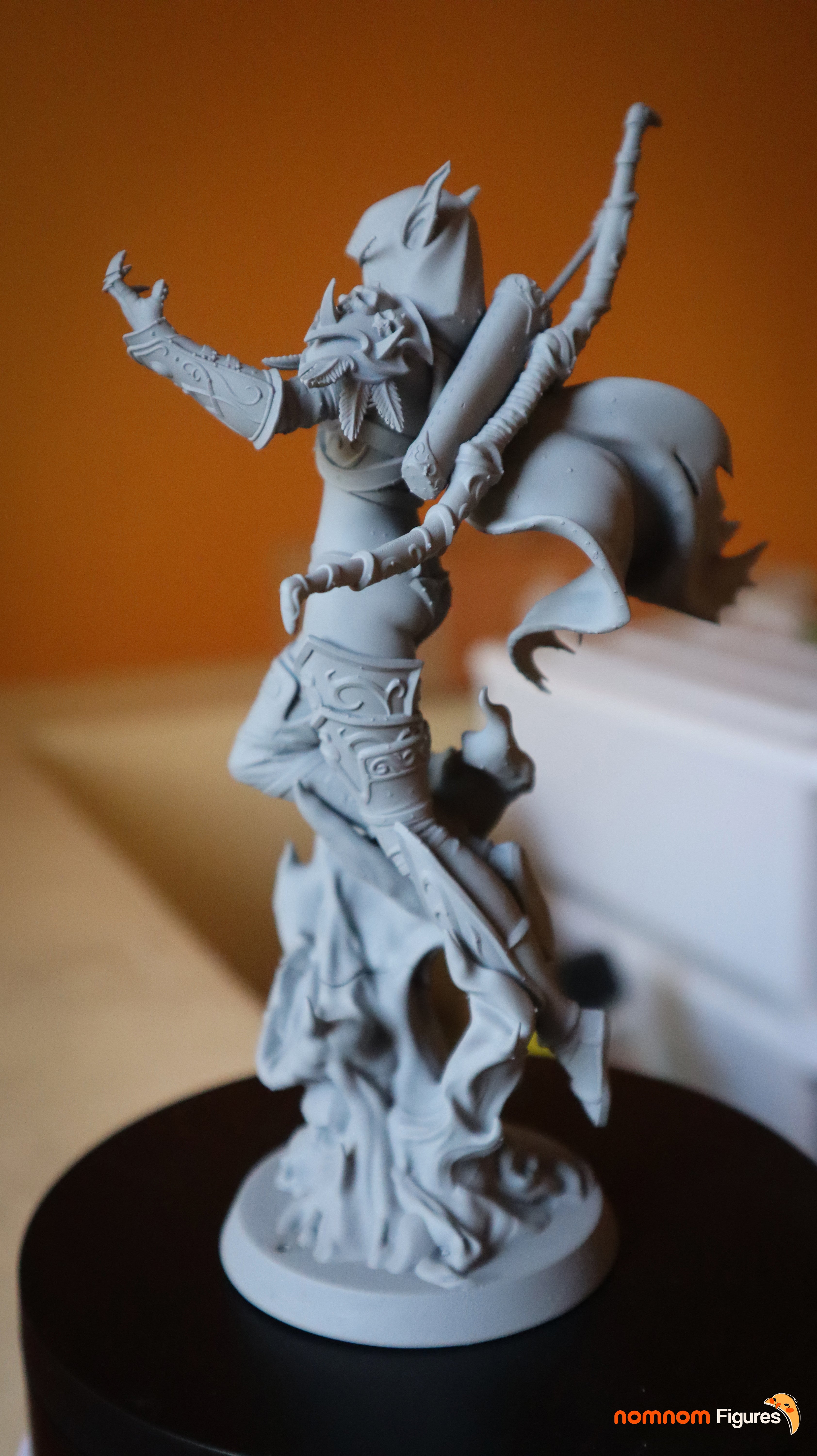Stormclaw Huntress | 1/10 Unpainted Resin Kit Model