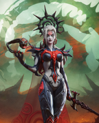 Infernal Voidthorn Sorceress | 1/6 Unpainted Resin Kit Model