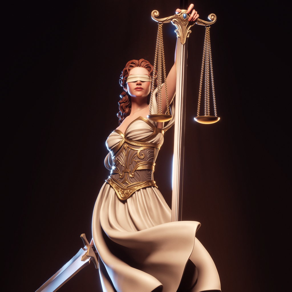 Veiled Justice Guardian | 1/6 Unpainted Resin Kit Model