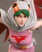 Crimson Wing Avenger Pinup | 1/6 Unpainted Resin Kit Model