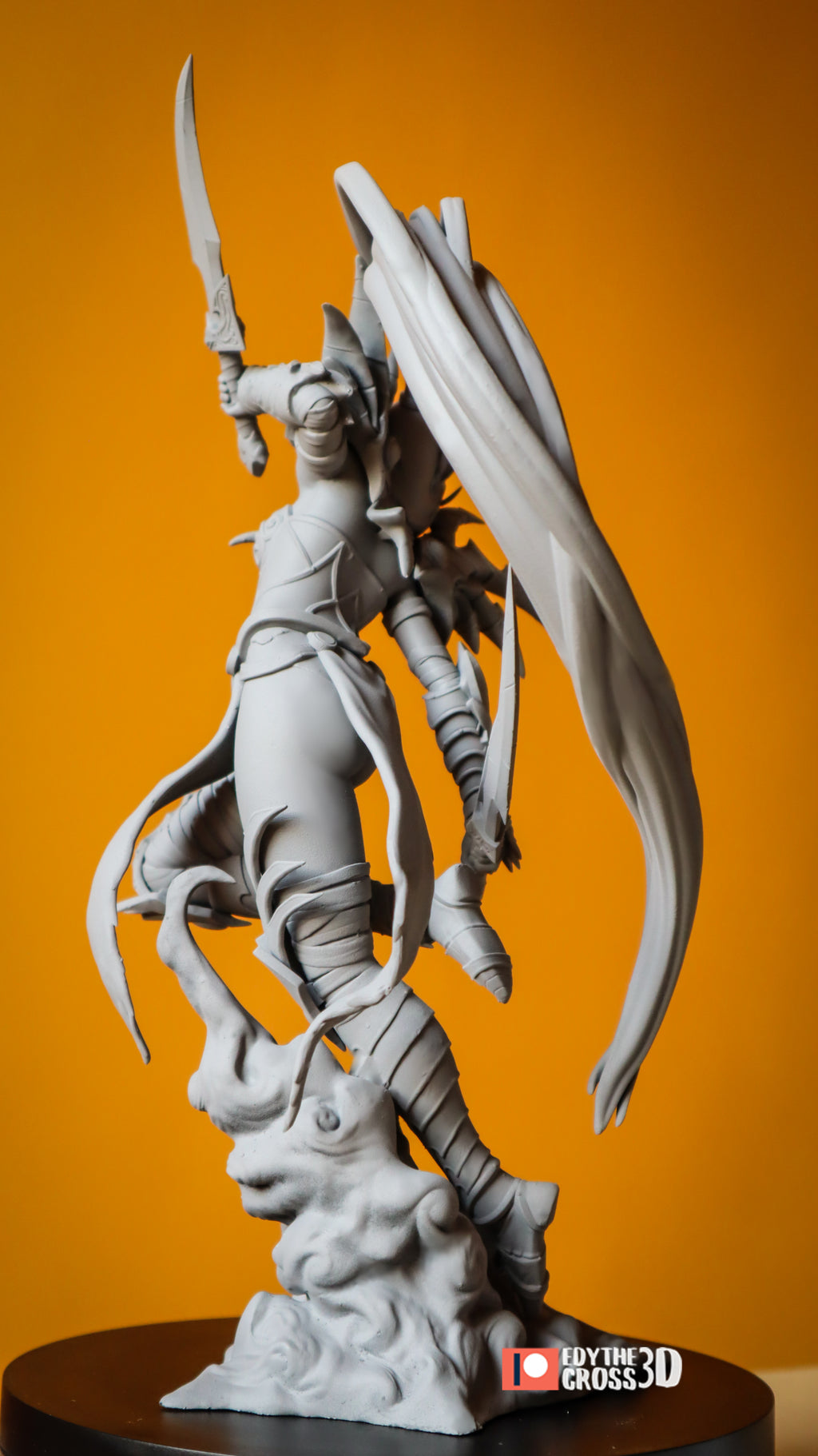 Stormveil Valkyrie | 75mm & 178mm Unpainted Resin Kit Model
