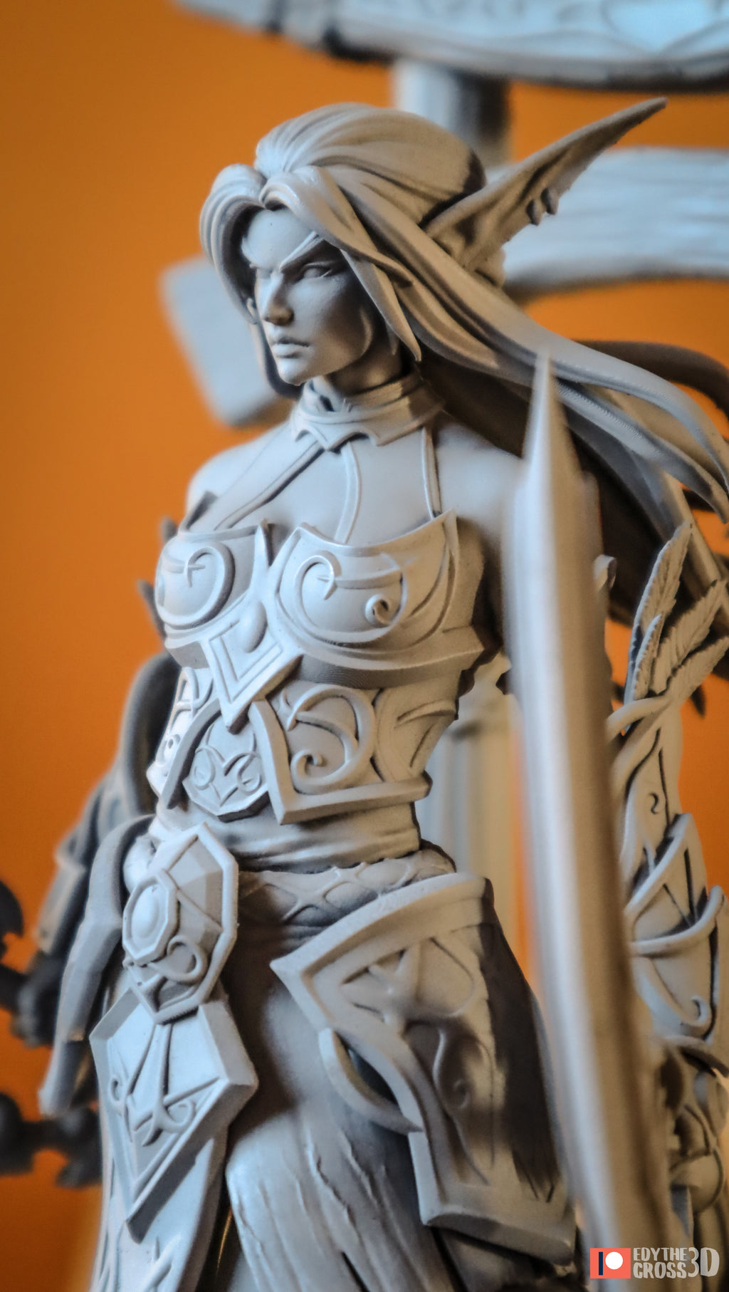 Moonscythe Warden | 1/10 Unpainted Resin Kit Model