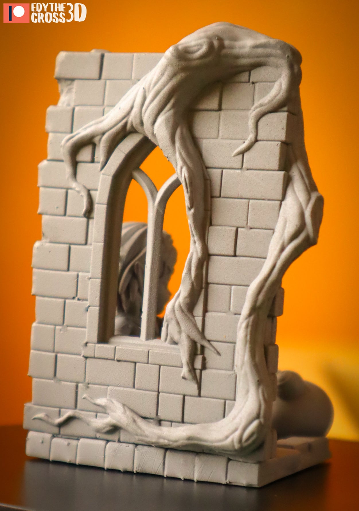 Mossveil Ruins Wanderer | Chibi Unpainted Resin Kit Model