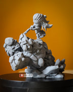 Gearbreaker Vanguard | Chibi Unpainted Resin Kit Model