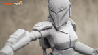 Astral Strike Vanguard | 1/10 Unpainted Resin Kit Model