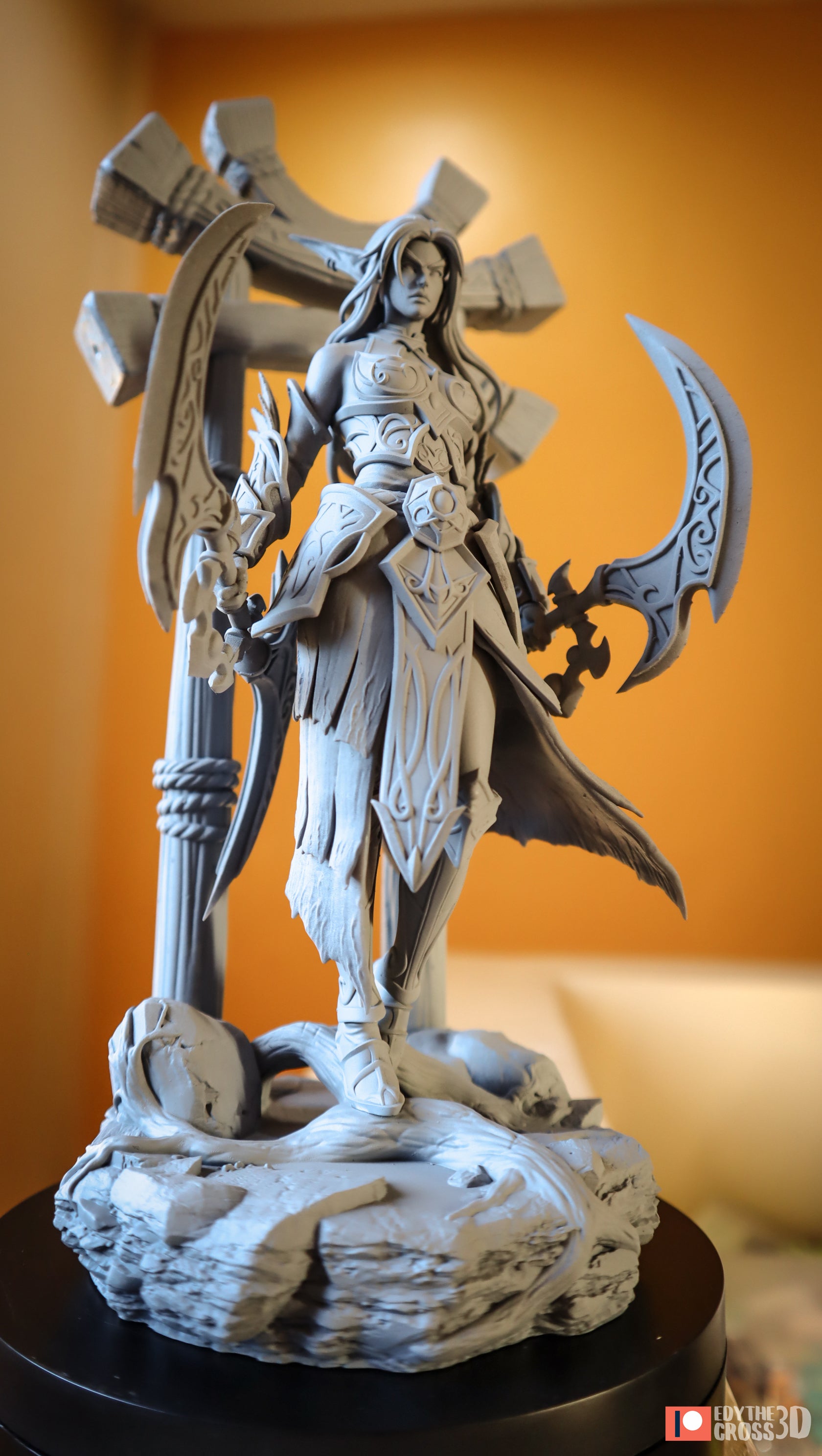 Moonscythe Warden | 1/10 Unpainted Resin Kit Model