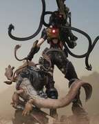 Iron Serpent Wasteland Warden | 1/6 Unpainted Resin Kit Model