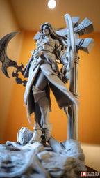 Moonscythe Warden | 1/10 Unpainted Resin Kit Model