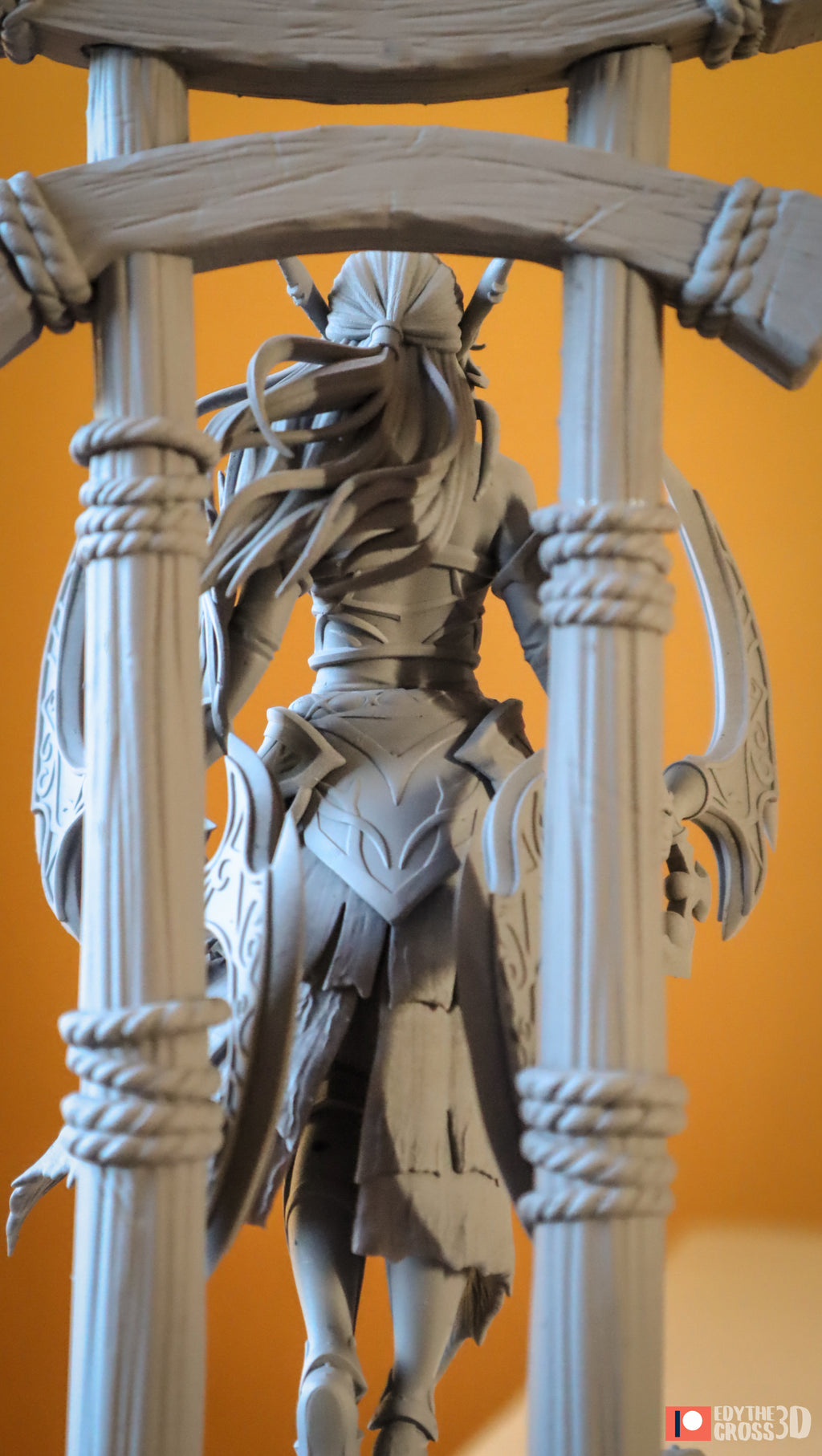 Moonscythe Warden | 1/10 Unpainted Resin Kit Model