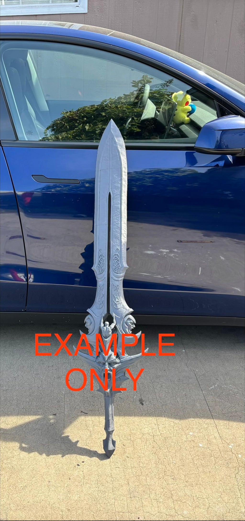 Gilded Demonblade | 1:1 Unpainted & Painted Options Sword Model