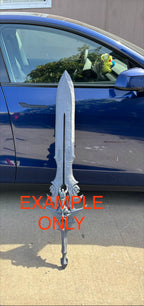 Gilded Demonblade | 1:1 Unpainted & Painted Options Sword Model