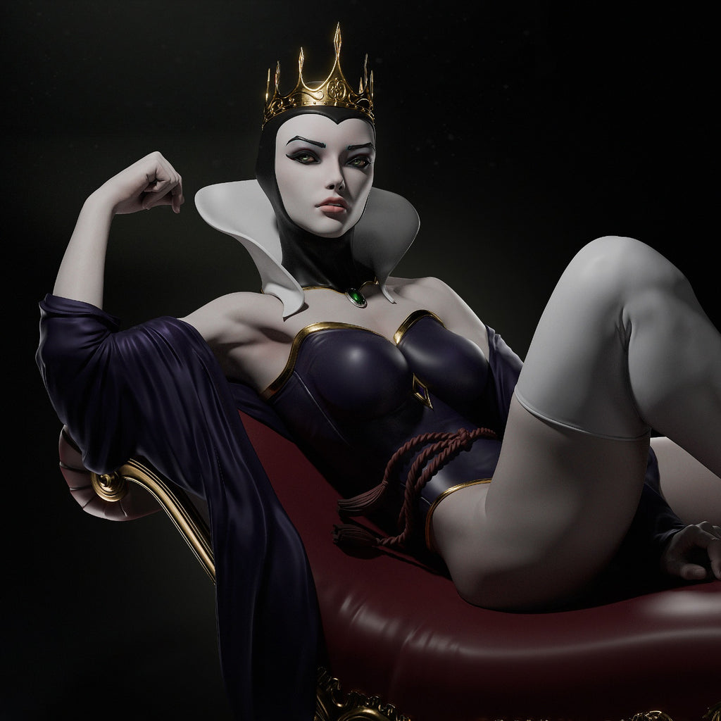 Ebony Crown Sovereign | 1/6 Unpainted Resin Kit Model