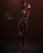 Crimson Fury Axe Warden | 1/6 Unpainted Resin Kit Model