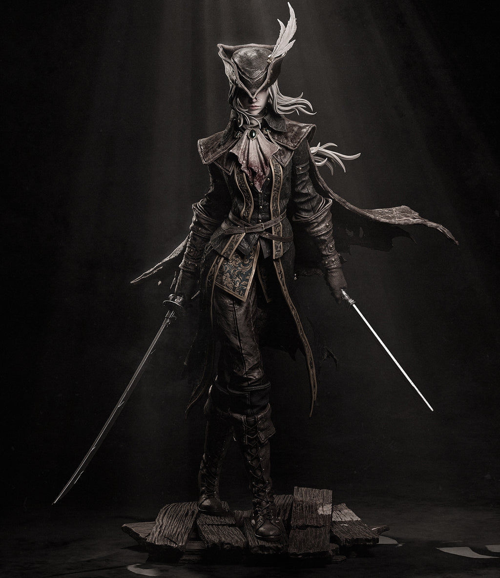 Shadowveil Feather Warden | 1/6 Unpainted Resin Kit Model