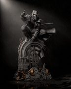 Shadowveil Vigilante | 1/6 Unpainted Resin Kit Model