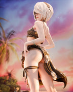 Tropical Siren Pinup | 1/6 Unpainted Resin Kit Model