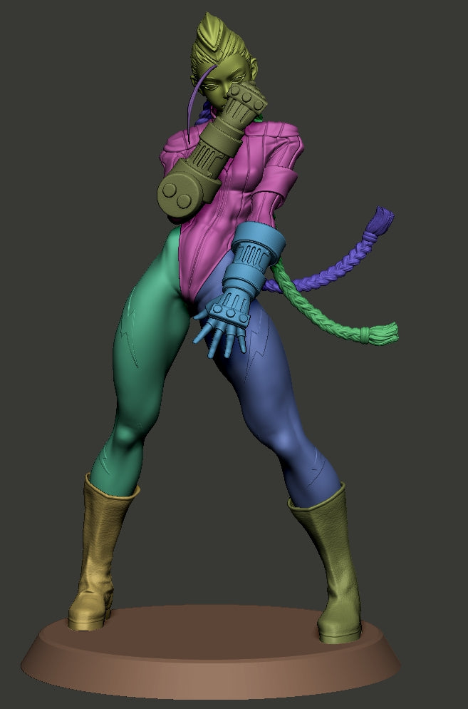 Thunderbraid Storm Warden | 1/6 Unpainted Resin Kit Model