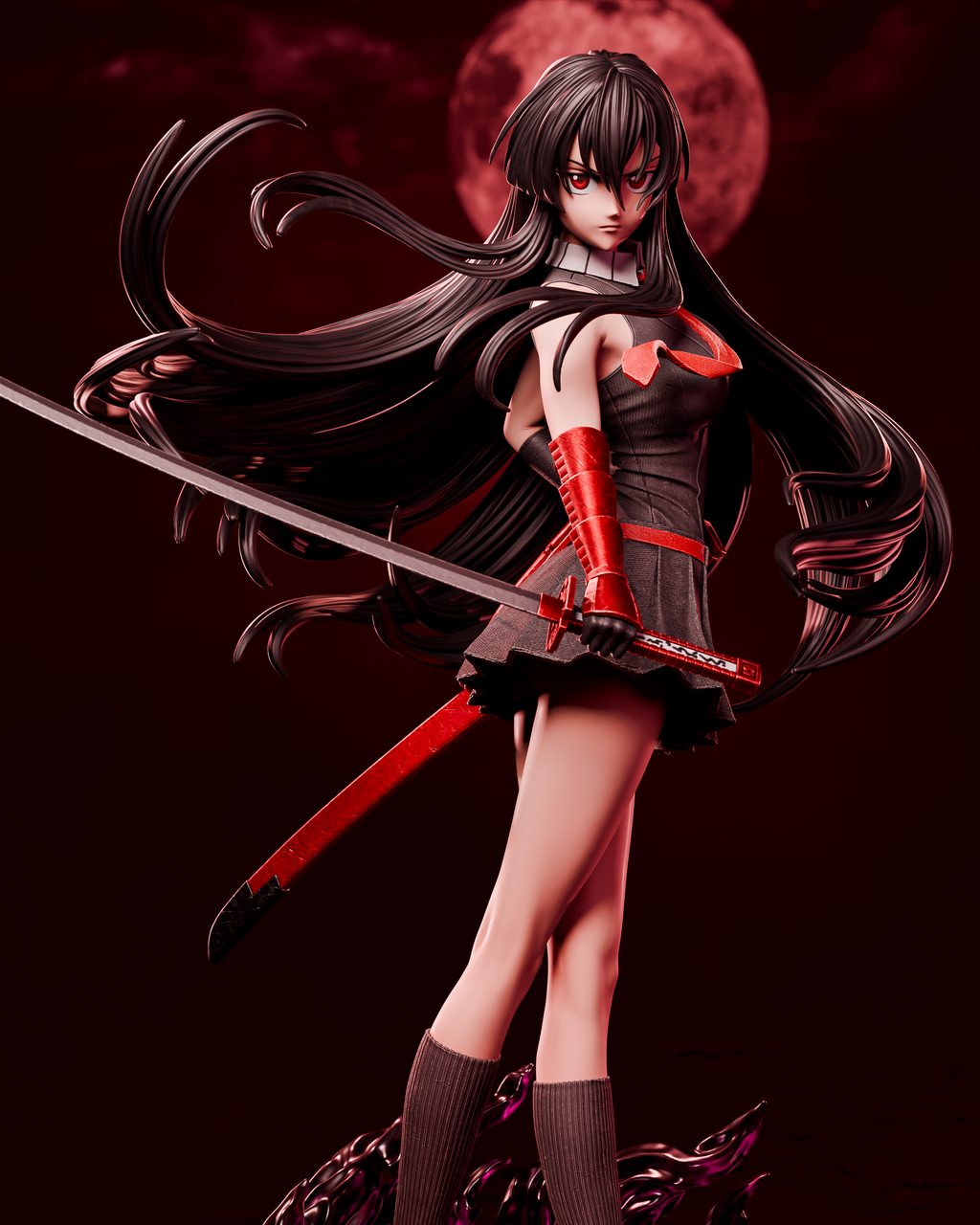 Shadow Blade Assassin | 1/6 Unpainted Resin Kit Model