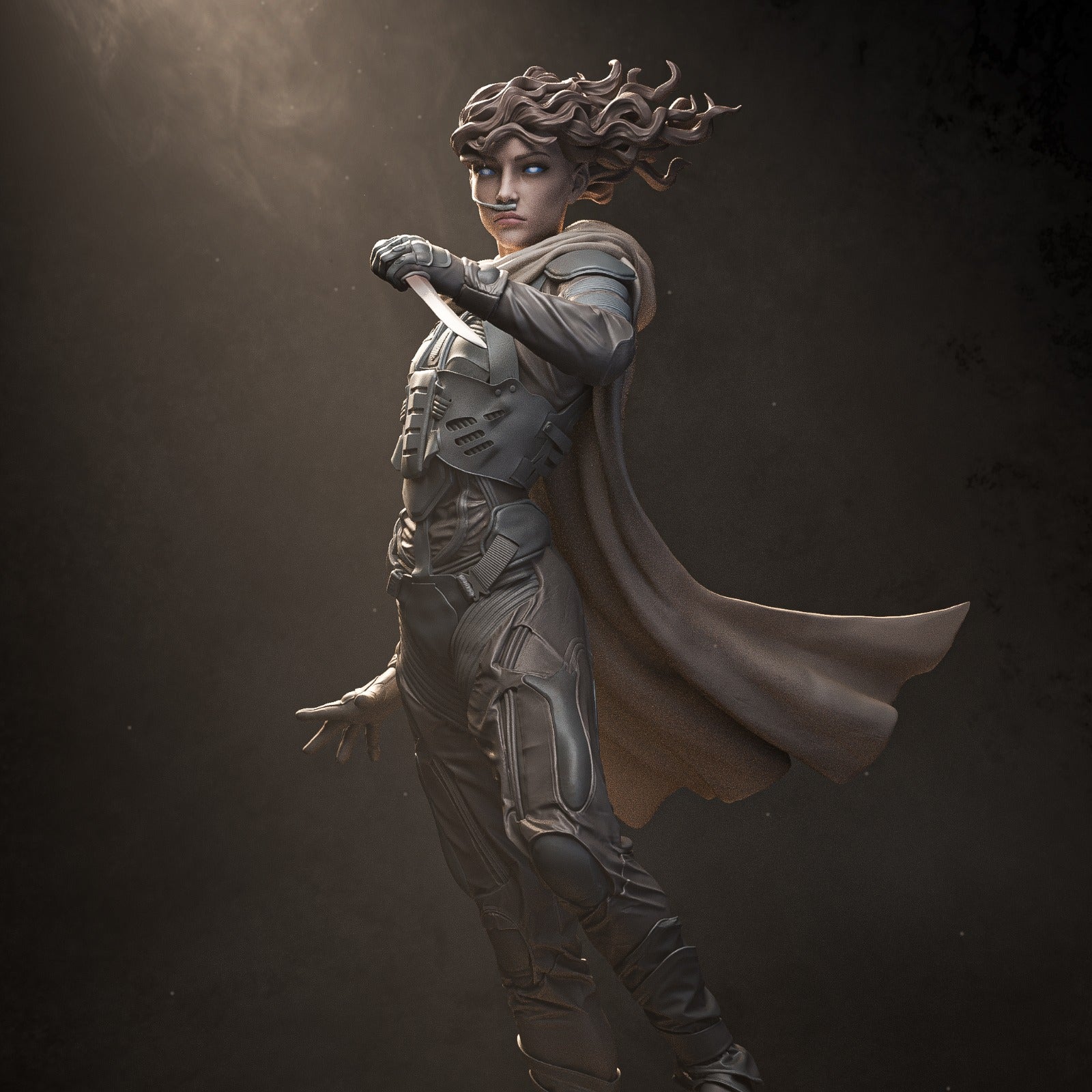 Wasteland Veil Sentinel | 1/6 Unpainted Resin Kit Model