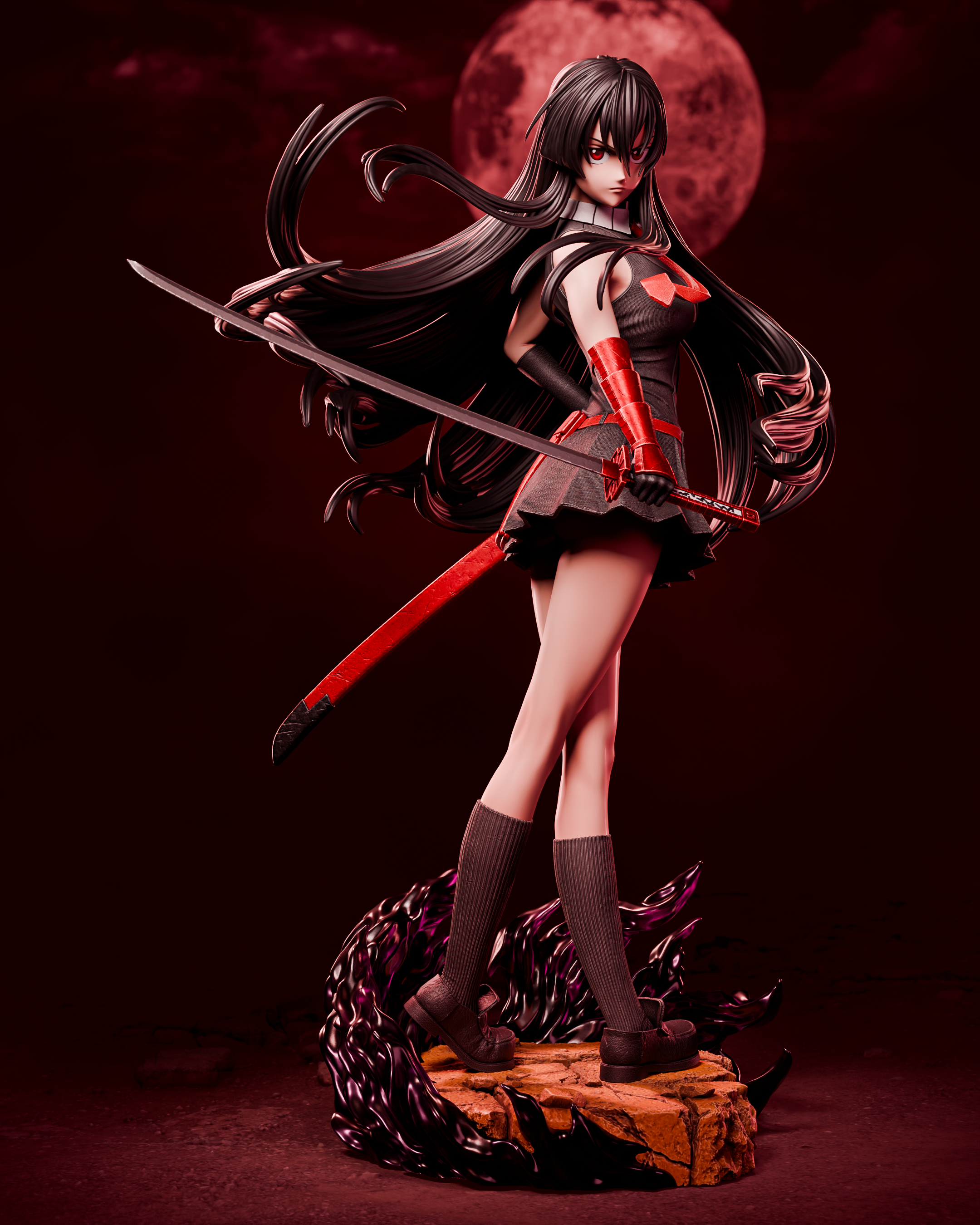 Shadow Blade Assassin | 1/6 Unpainted Resin Kit Model