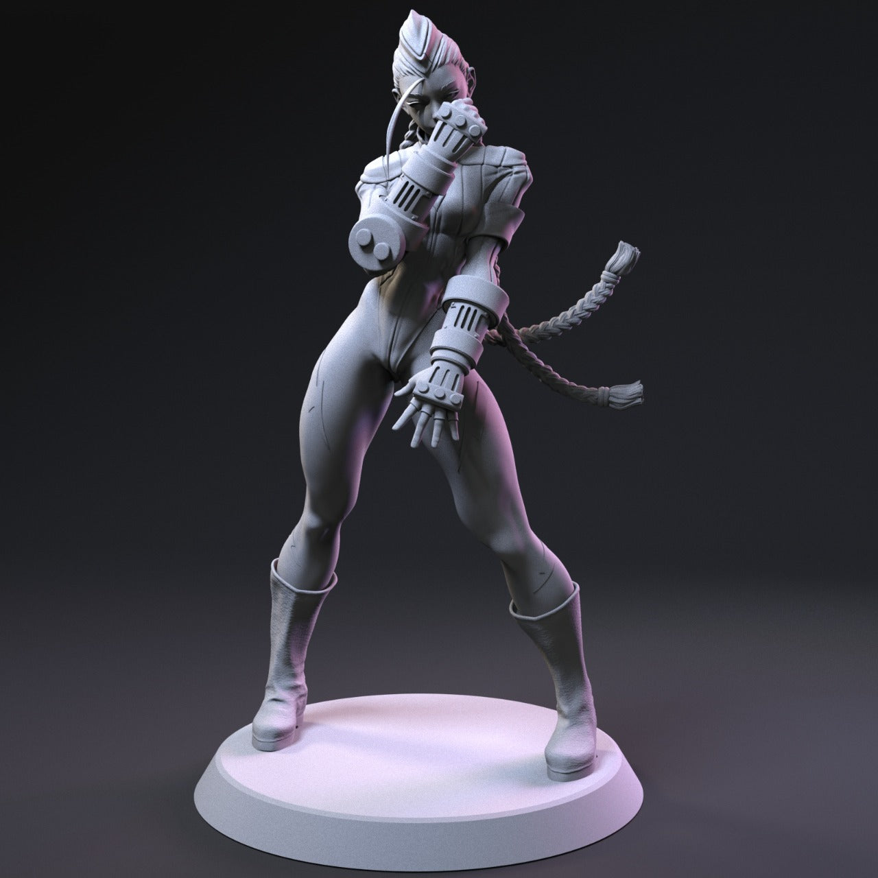 Thunderbraid Storm Warden | 1/6 Unpainted Resin Kit Model