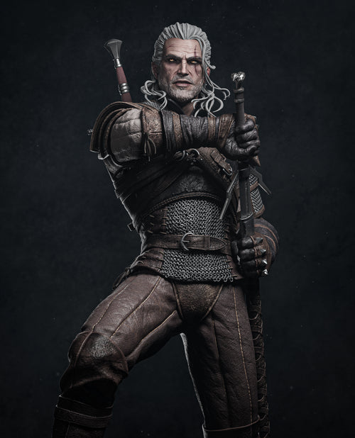 Ashen Wolf Slayer | 1/6 Unpainted Resin Kit Model