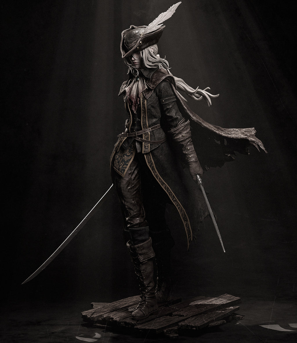 Shadowveil Feather Warden | 1/6 Unpainted Resin Kit Model