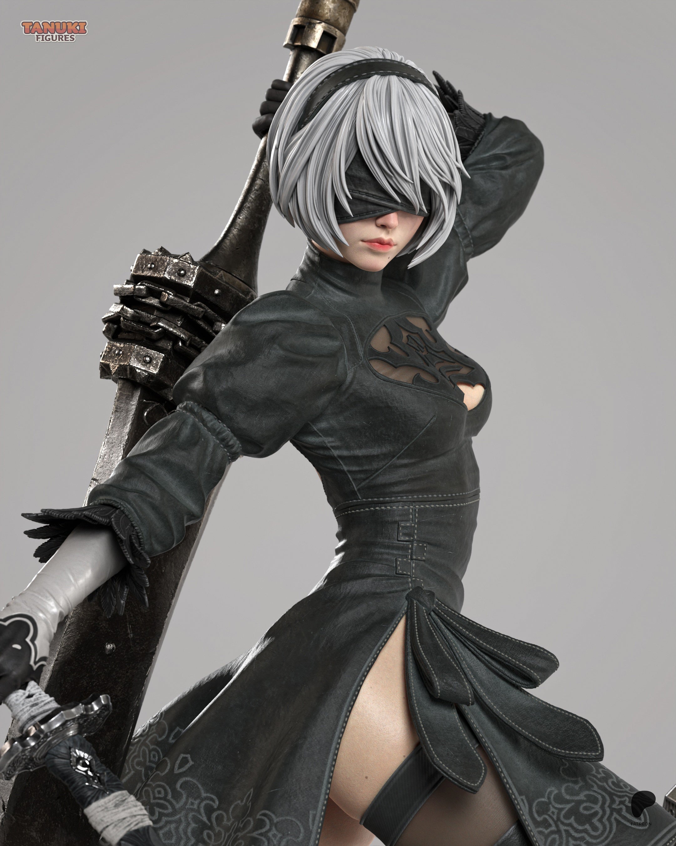 Eclipse Veil Blade Warden | 1/7 Unpainted Resin Kit Model